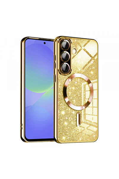 Samsung Husa MagSafe pentru Galaxy A56 A566 / A36 A366, Techsuit, Luxury Glit...