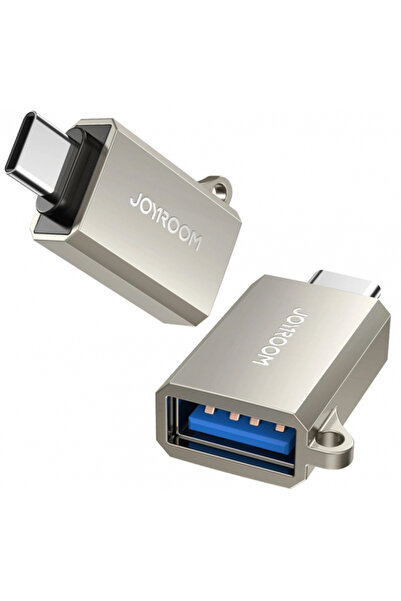 Joyroom Adaptor OTG USB-C - USB-A S-H151, Argintiu