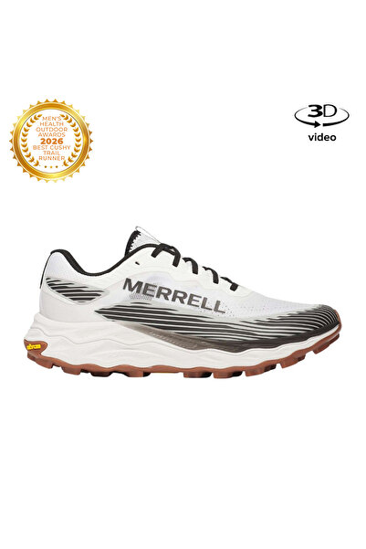 Merrell Agility Peak 6 Men's White Trail Running Shoes Men's Trail Running Shoes