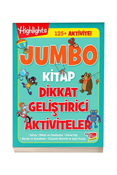 Dikkat Atölyesi Yayınları Jumbo Dikkat Geliştirici Aktiviteler