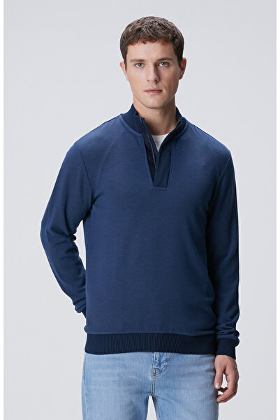 Network Lacivert Sweatshirt