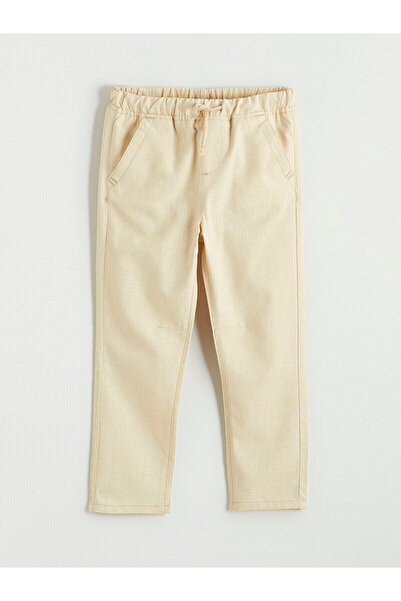 LC Waikiki Nevavm Boys' Trousers with Tie Belt