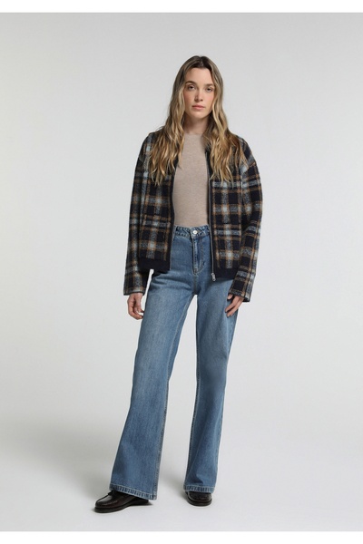 Colin's High Rise Super Flare Fit Women's Light Indigo Denim Jean Pants
