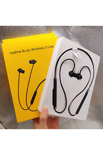 Choice black Buds Wireless 5 Lite Headphone Bluetooth 5.4 Neckband Bullets Ea...