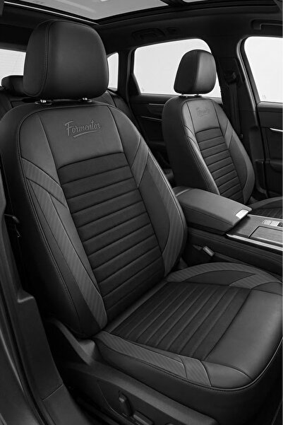 GM-DESIGN غطاء مقعد السيارة العالمي من Formentor Tay Feather - مجموعة كاملة م...
