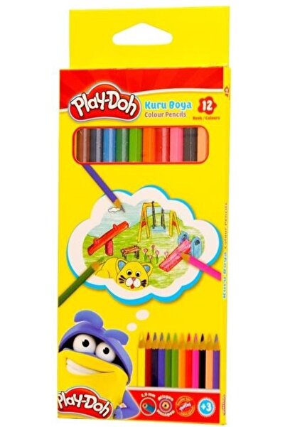Ceren Kırtasiye Dry paint - play-doh 12 colors full size