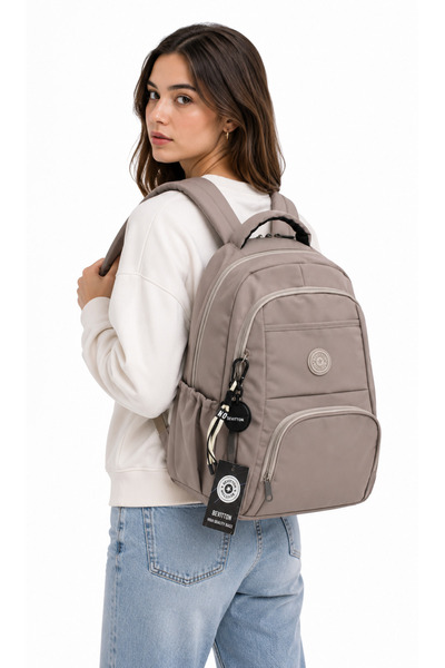 Harmela Multi-Compartment School Backpack Suitable for Middle and High School...