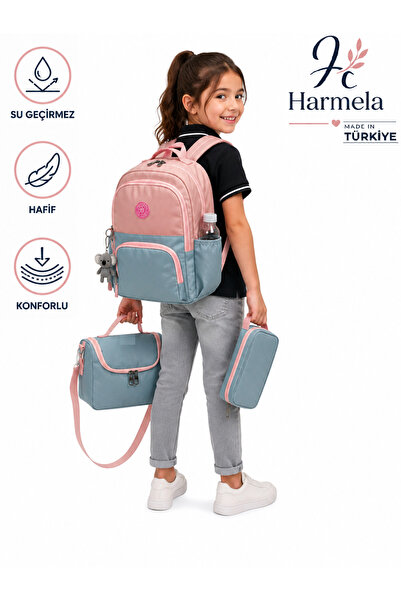 Harmela مجموعة حقائب مدرسية ابتدائية مكونة من 3 حقائب مدرسية ابتدائية للأطفال...