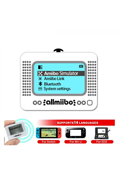 Choice upgrade version For Allmiibo Chargeable Intelligent Simulator Emulator...