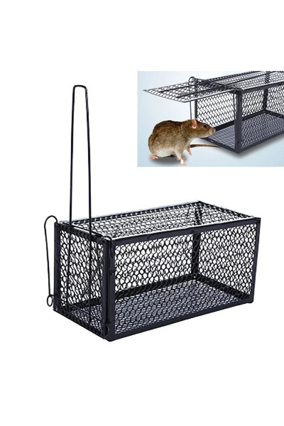Choice Smart Self-locking Mousetrap Safe Firm Iron Net Household Mouse Catche...