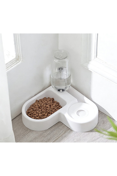 Choice M M Double Dog and Cat Bowl-Pet and Food Bowl Set with, Pet Feeding Bo...