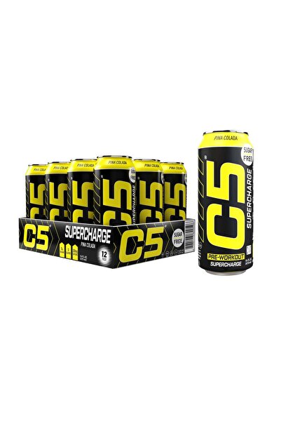 C5 Drink Supercharge Pina Colada Pre Workout - Pre-Workout & Performance