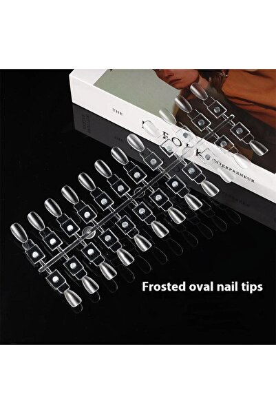 Choice 1 Set A 1 Set Polish Color Chart Magnetic False Nail Tip Display Clear...