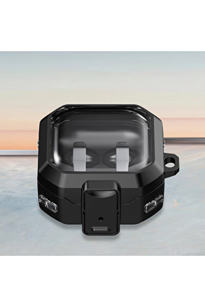 Choice Black Earphone Case For Buds4 / Buds4 Pro Security Lock Transparent Ea...