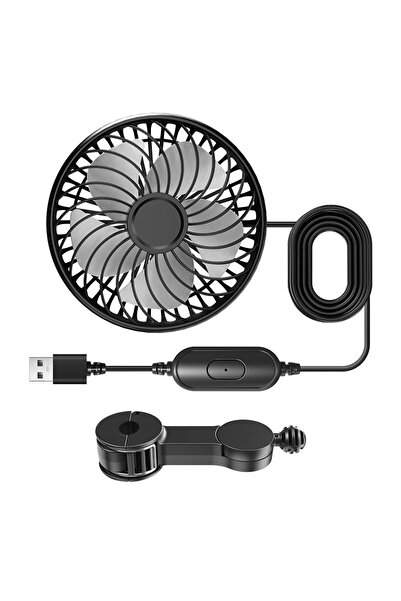Choice 1 pc SEAMETAL USB Cooling Fan for Car Brushless Silent Electric Fan 36...