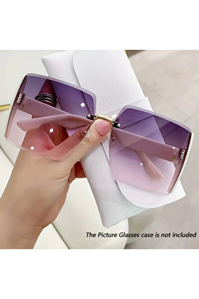 Choice Other C4 Vintage Square Sunglasses Woman Classic Retro Gradient Mirror...