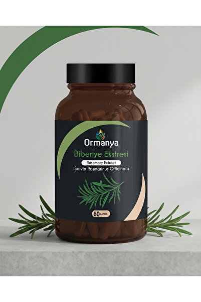 ORMANYA Biberiye Ekstresi - 400 Mg - 60 Kapsül (SÜPER KRİTİK EKSTRAKSİYON YÖN...