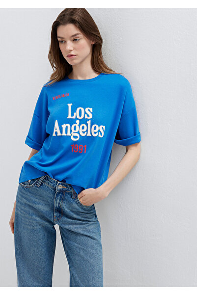 Mavi Los Angeles Printed T-Shirt Loose Fit / Relaxed Comfortable Cut 1613994-...