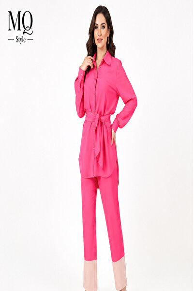 MQ Women's soft two-piece set: shirt and long pants