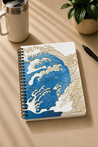 Apeirona | Limitless Art Defter - Bullet Journal | Noktalı | A5 | Çelik Spiral | 90 Sayfa | Sert Karton Kapak