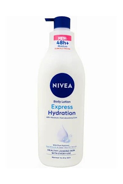 NIVEA Body Lotion Normal & Dry Skin, Express Hydration Sea Minerals, 400ml - ...
