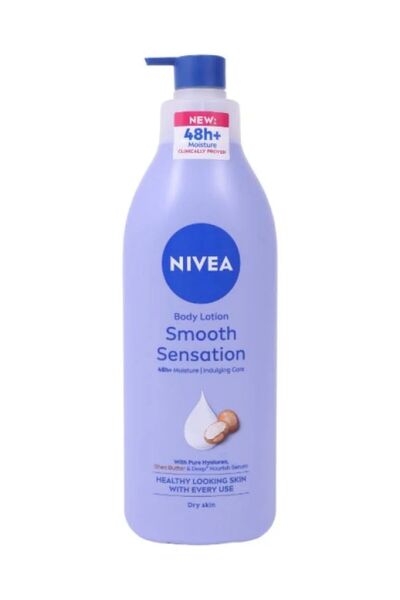 NIVEA لوشن مرطب للجسم للبشرة الجافة، عناية مرطبة لمدة 48 ساعة، حليب للجسم ذو ...