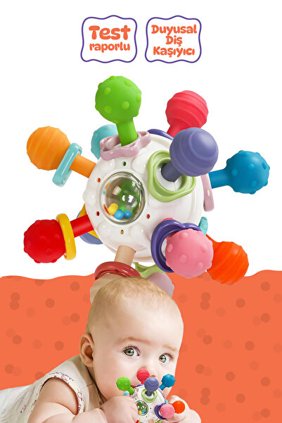 Circle Toys كرة مونتيسوري الحسية للعض