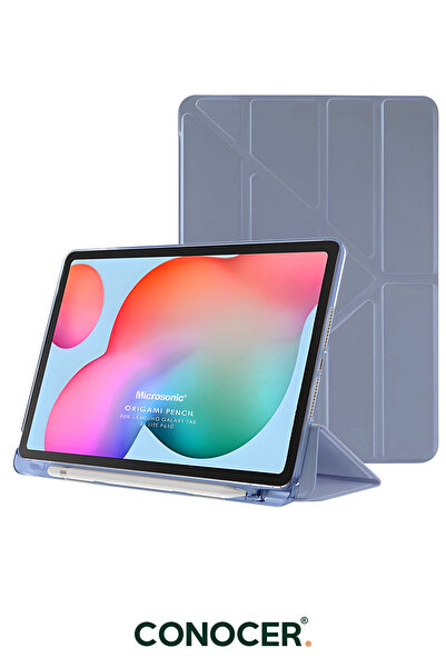 CONOCER Samsung Galaxy Tab S9 Fe Plus 12.4" inç Kılıf Kalem Bölmeli Katlanır ...
