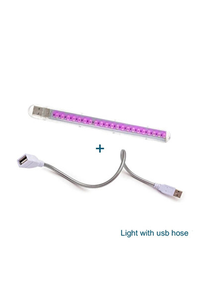 Choice مصباح مع خرطوم USB 5 فولت LED لنمو النباتات الطيف الكامل مع خرطوم مرن ...