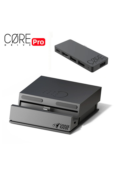 Choice Jumpgate Pro Savage Raven by Skull & Co. Jumpgate Dock 4k USB C Hub Po...
