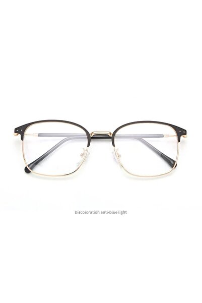 Choice gold Photochromic Frameless Eyeglasses for Men Fashion Glasses Anti Ra...