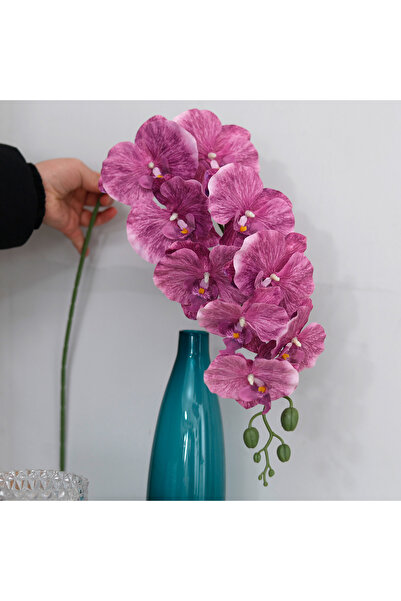 choice2 Lotus color 98cm 3D New Artificial Phalaenopsis Flower Branches Real ...
