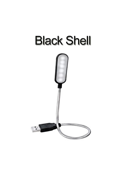 Choice black shell HOMEFISH 1PC Mini USB LED Light Book Light Flexible Readin...