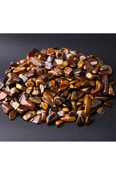 Choice 100g tiger eye stone Natural Stones Gravel Crystals Chip Quartz Ore Mi...