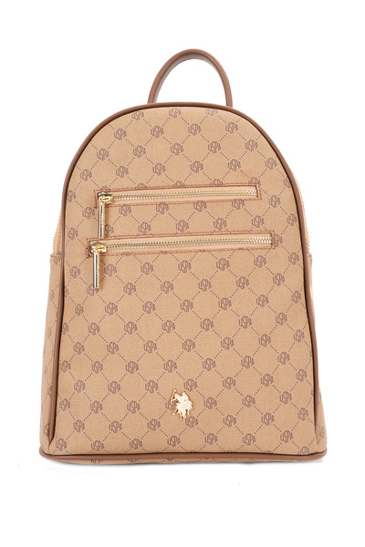 U.S. Polo Assn. K.Beige Women's Backpack Us26565