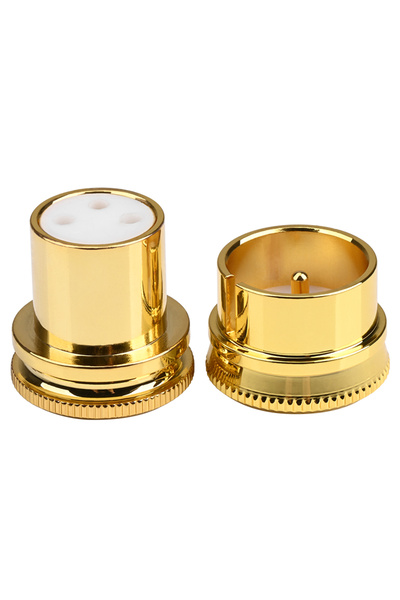 Choice1 Gold Male and Female YYAUDIO High Performance Pure Copper Gold/Rhodiu...
