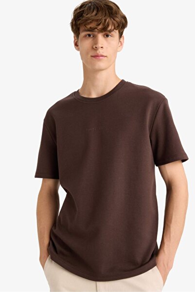 DeFacto Regular Fit Printed T-Shirt F8590Ax25Hs