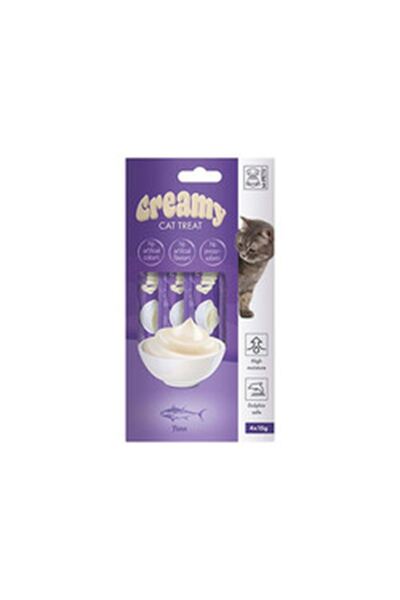 M-PETS Kedi Ödül Maması Krema Ton Balıklı 4*15 G