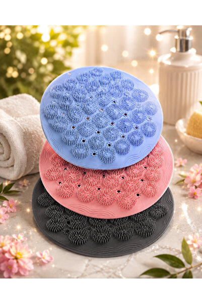 NEWSTORE HOME Suction Cup Bathroom Foot Massage and Cleaning Pad