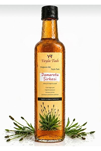 DOĞAL FERMENTE DAMAROTU SİNİRLİ OT SİRKESİ 1000gr