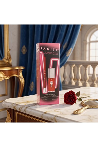 fanity Lip Liner + Liquid Blush Duo Set
