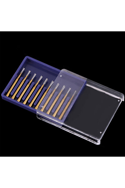Choice FG1957 PIORPOY 10 Pcs Dental Tungsten Steel Burs Crown Carbide Bur For...