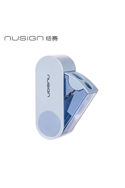 choice2 Deli Blue Manual Mini Pencil Sharpener Dual-Hole Sharpener for Thick ...
