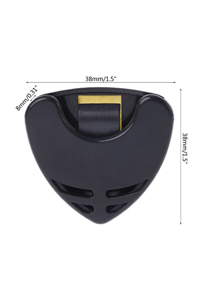 Choice 1 pc 1/5/10Pcs Guitar Pick Holder Plastic Plectrum Case Mediator Quick...
