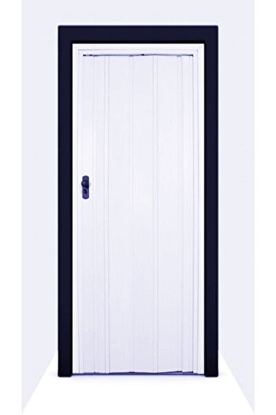 DEKORAKS Beyaz Akordiyon Kapı 87x200 cm