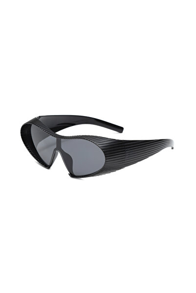 Choice Black New Alien Uv Resistant Sunglasses, Punk Goggles, Futuristic Y2k ...