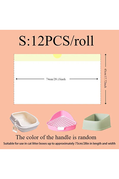 Choice 1 Roll S 1Roll Cat Litter Bag Pet Drawstring Garbage Bag Household Pet...