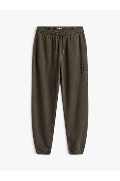 Tommy Hilfiger TJM RLX GMD NEW CLASSICS JOGGER Erkek Siyah Eşofman Altı - DM0...