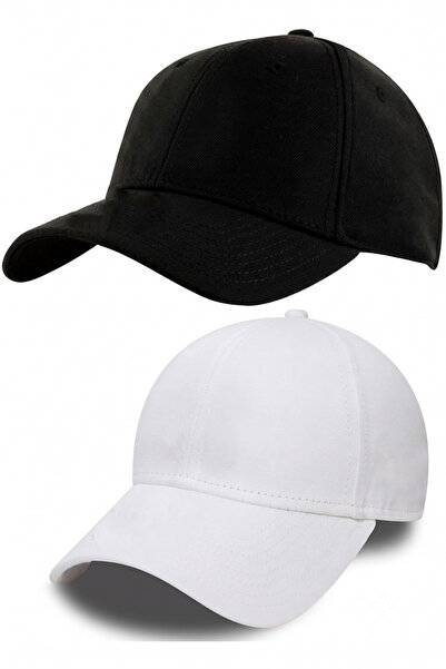 Takı Dükkanı Garson Boy 1 Siyah 1 Beyaz Erkek Kız Çocuk Cap Şapka 2 Adet cp215sb