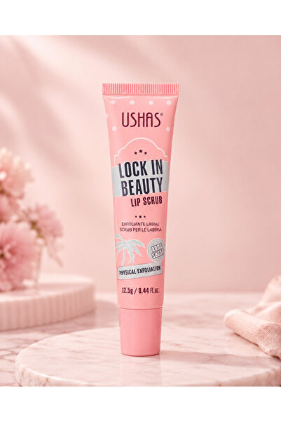 Ushas Exfoliant pentru Buze Lip Scrub, 12,5 g – Îngrijire, Netezire și Catife...